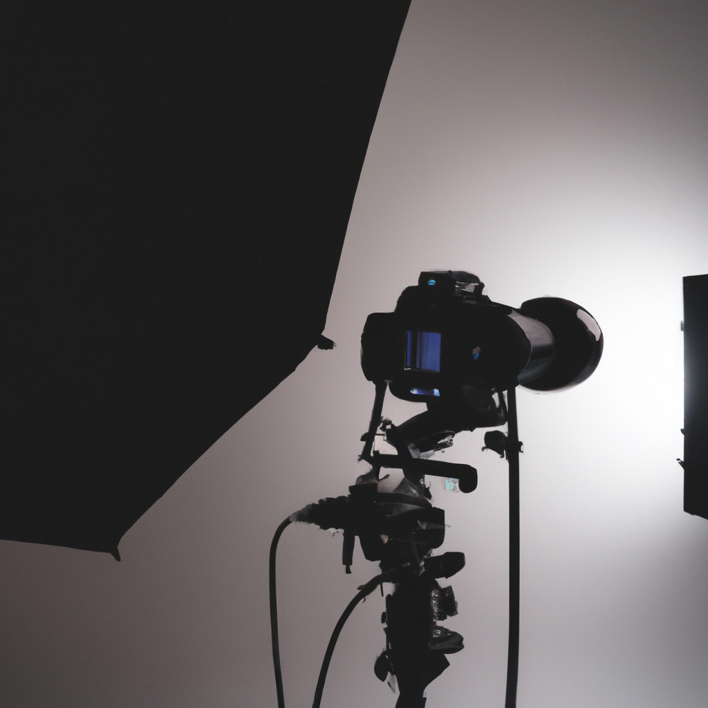 Generated minimalist studio interior with soft daylight