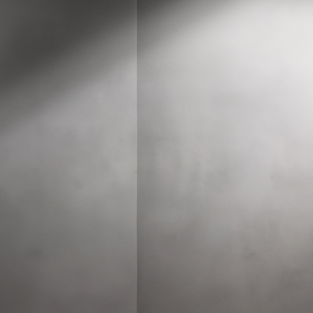 Minimalist studio corner with soft light and clean concrete texture.